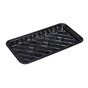 25S Meat Tray Black