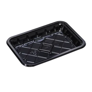 2PP Plateau Ã  viande striÃ© Noir