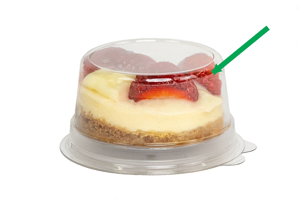 3 inch Round Cheesecake Lid