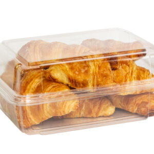 3 inch Deep rPET Bakery Clamshell