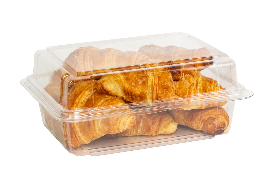 3 inch Deep rPET Bakery Clamshell
