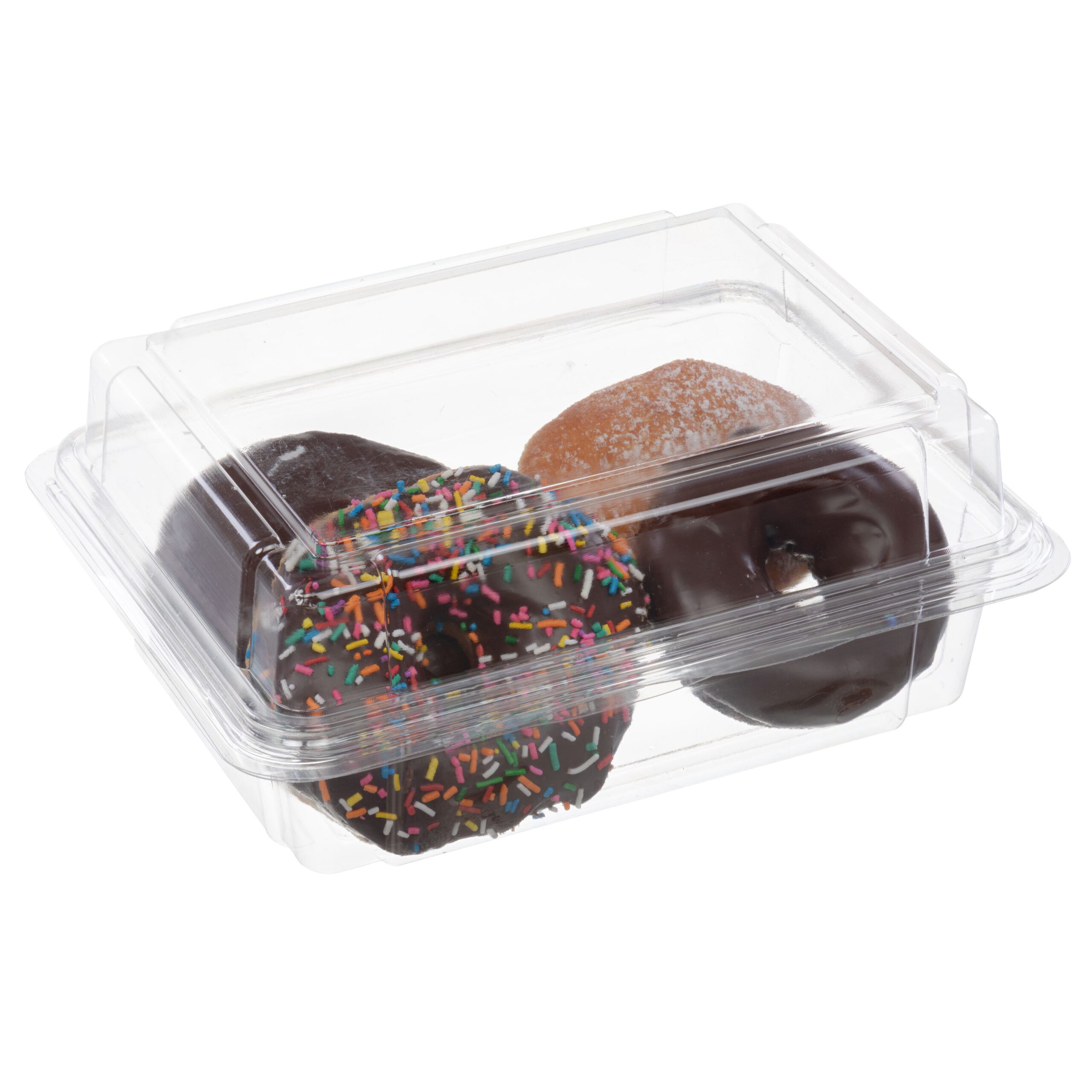 4 inch Deep rPET Bakery Clamshell