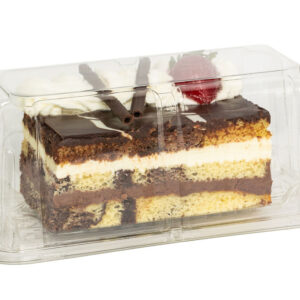 rPET Rectangular Cake Container Combo