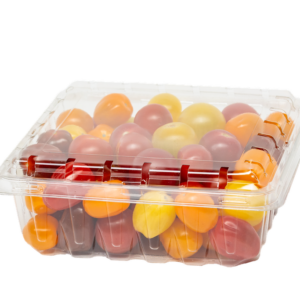 1.5lb Side-Vented rPET Clamshell