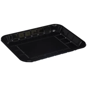 8P Meat Tray Black