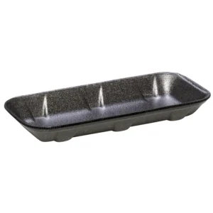 1.5 Foam Meat Tray Black