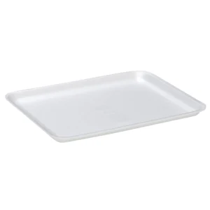 12S Foam Tray White