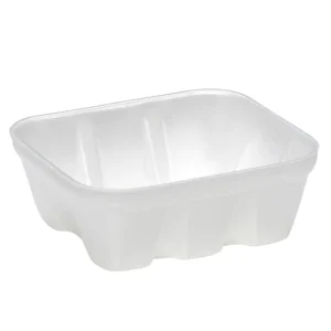 24 Foam Tray White