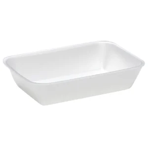 42P Foam Tray White