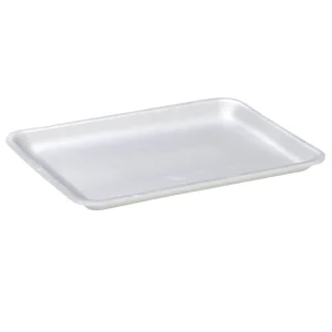 34/4S Foam Meat Tray White