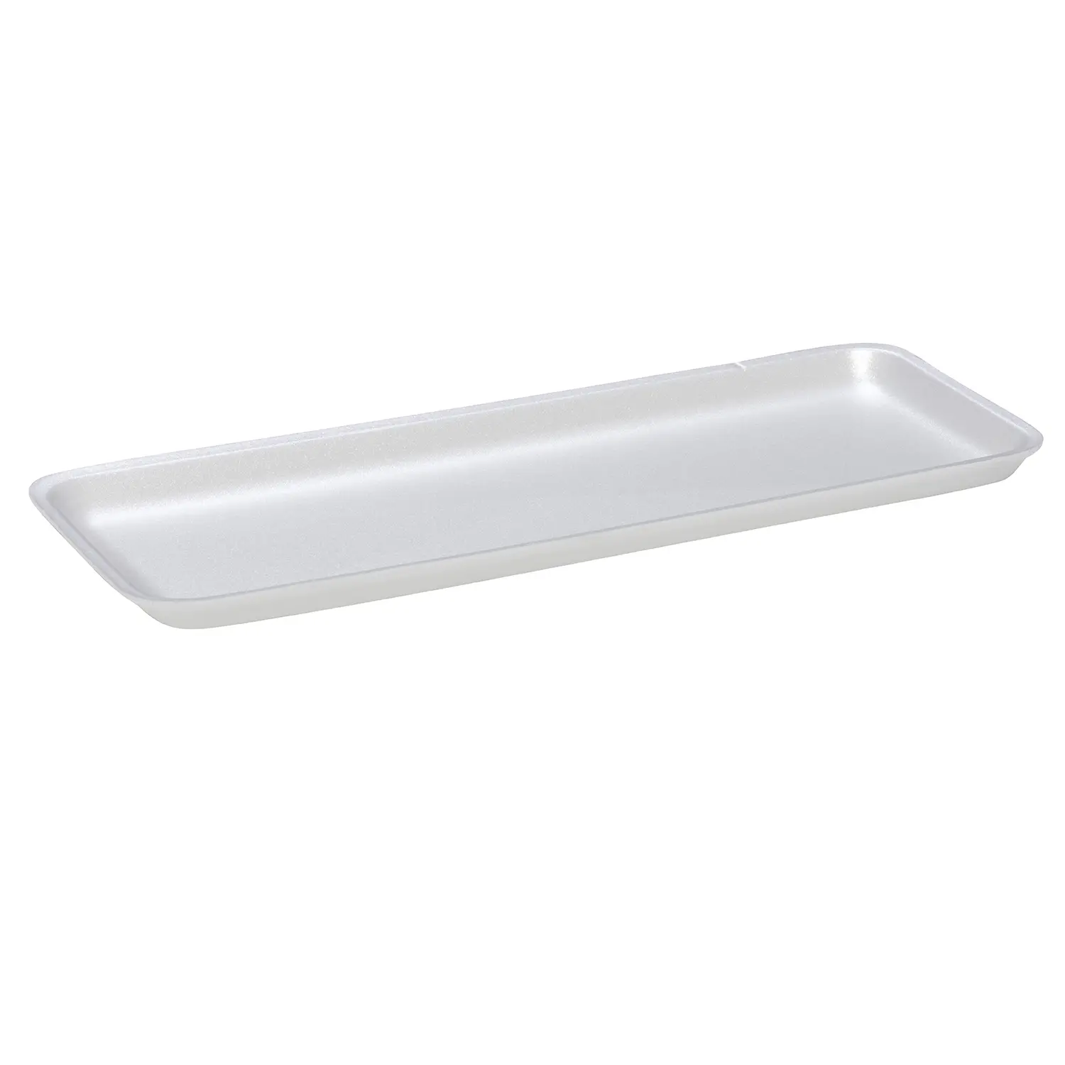 17S MEAT TRAY FOAM WHITE 9-3/8X4-3/8X5/8