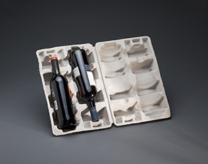 2-Pack Clamshell for 750 ML Bottles