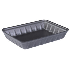 812P Foam Meat Tray Black