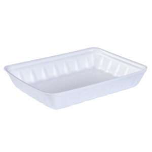 812P Foam Meat Tray White