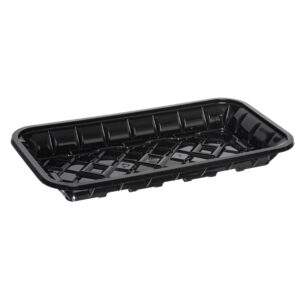 10P Meat Tray Black