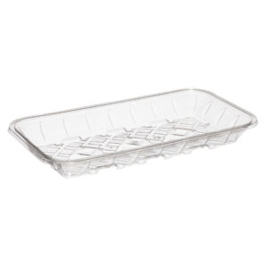 10P Meat Tray Clear