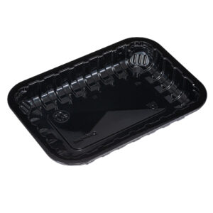 2PP Black rPET Processor Tray