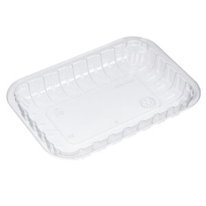 2PP Clear rPET Processor Tray
