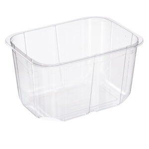 16oz Clear Mushroom Till Topseal RPET