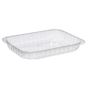 8P Clear rPET Processor Tray